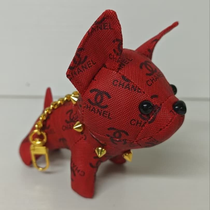 Pendentif Bouledogue Français pour Sac, Porte-clés Voiture, Adorable Chiot Bouledogue Accessoires Populaires