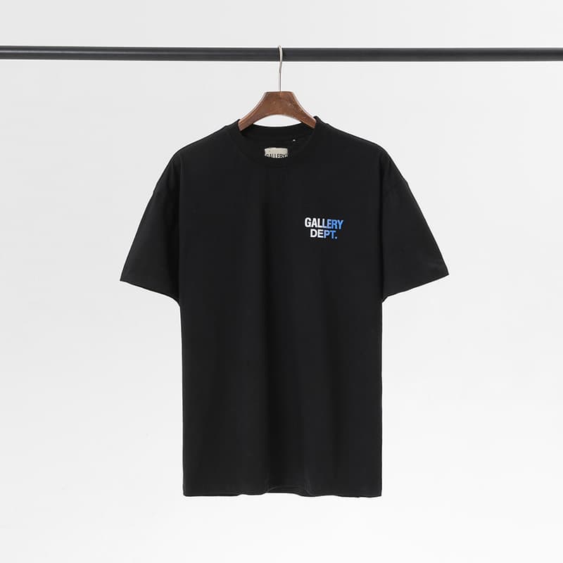 T-shirt à manches courtes et col rond en coton pour homme, nouveau modèle classique avec logo imprimé et slogan, 2024