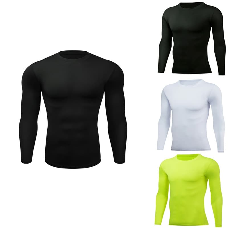 Men's clothing Sports bodysuit running long sleeve men's four seasons basketball bodysuit quick drying elasticity