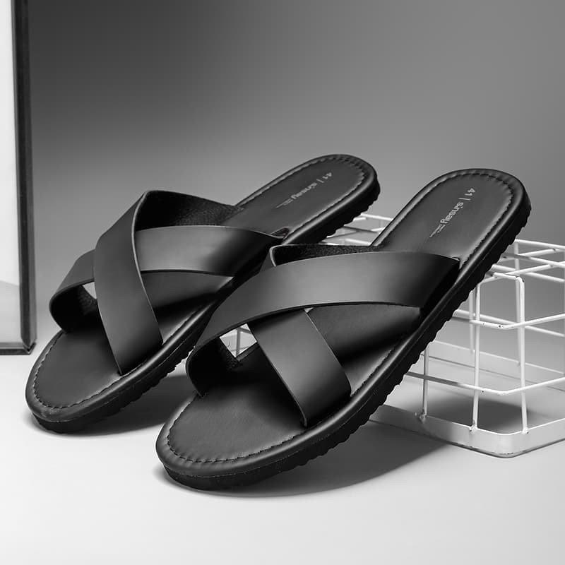 Men's Slippers X-shaped Slippers Casual And Comfortable Slippers