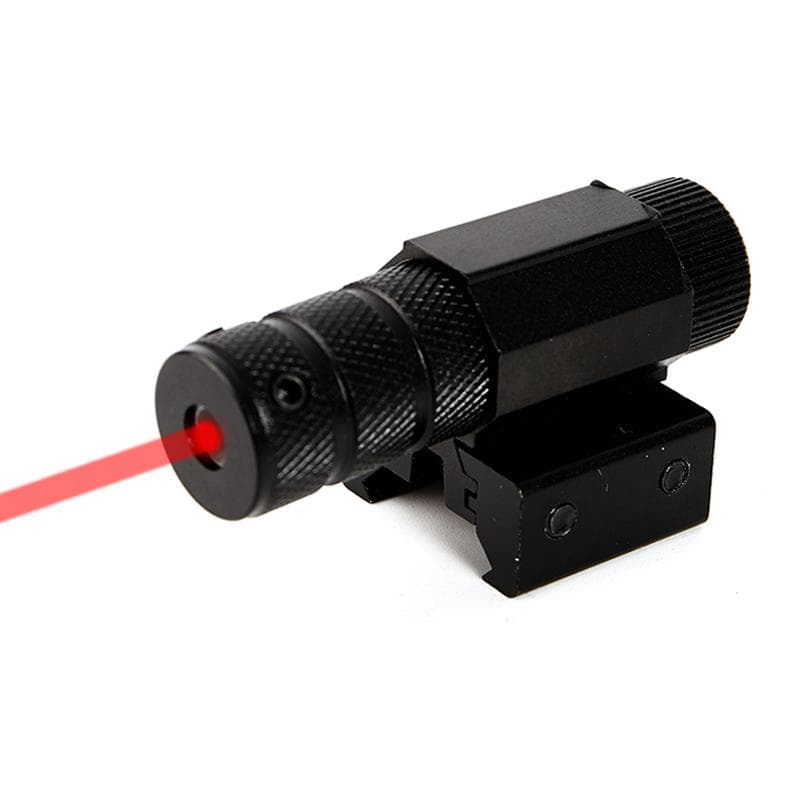 1 Pcs Red Laser Pointer Sight Adjustable 11/22mm Picatinny Rail Gun Rifle Pistol Sight