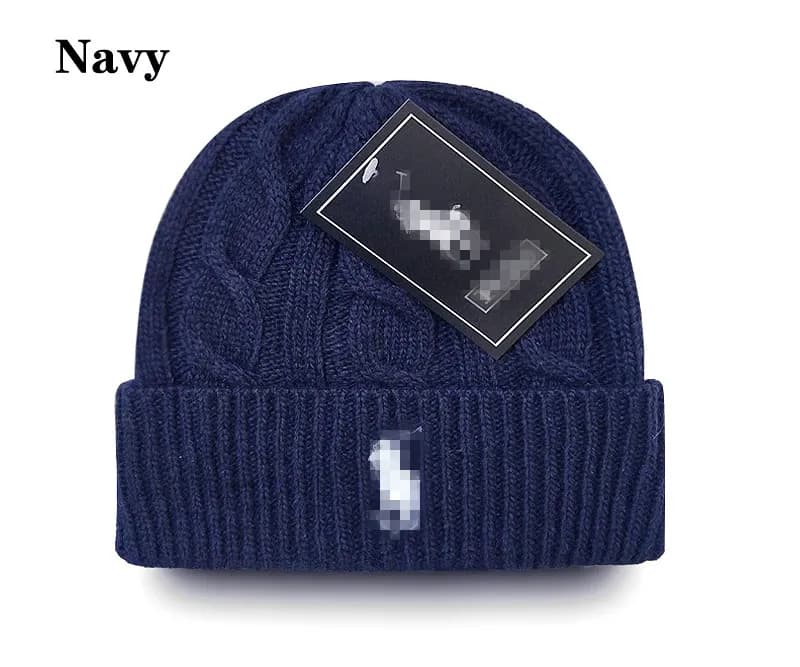 Bonnet de luxe de créateur, bonnet d'hiver unisexe en maille, style baseball, avec inscription.