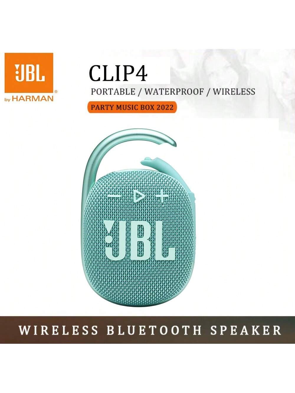 Enceinte Bluetooth JBL CLIP 4 étanche IP67 / 10 heures d'autonomie - Mini enceinte sans fil portable idéale pour les voyages et les activités de p