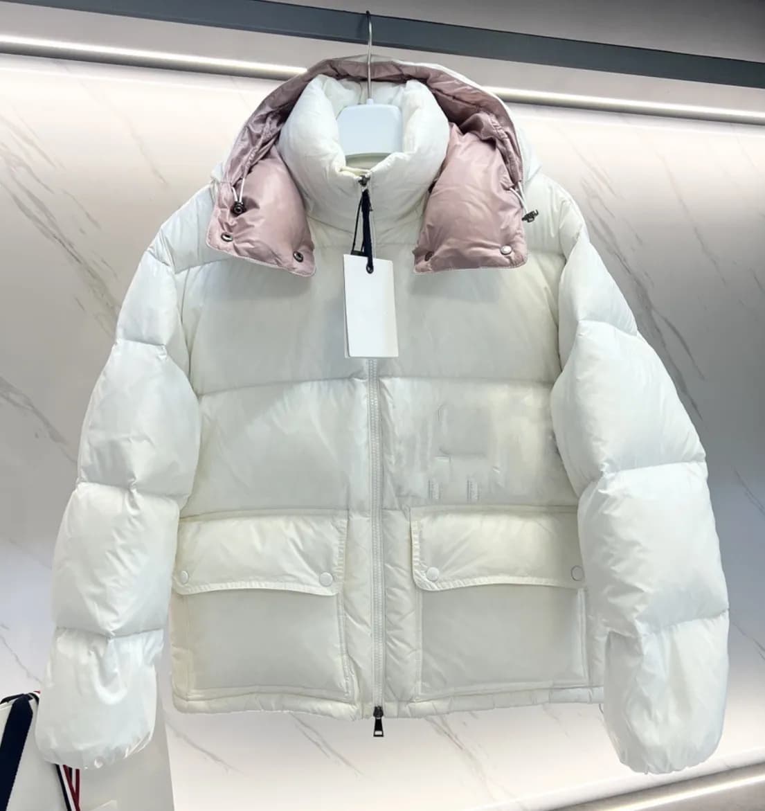 Manteaux matelassés et parkas épais pour femmes, vestes d'extérieur de marque, veste en duvet chaude avec fermeture éclair de marque Matter Abbay