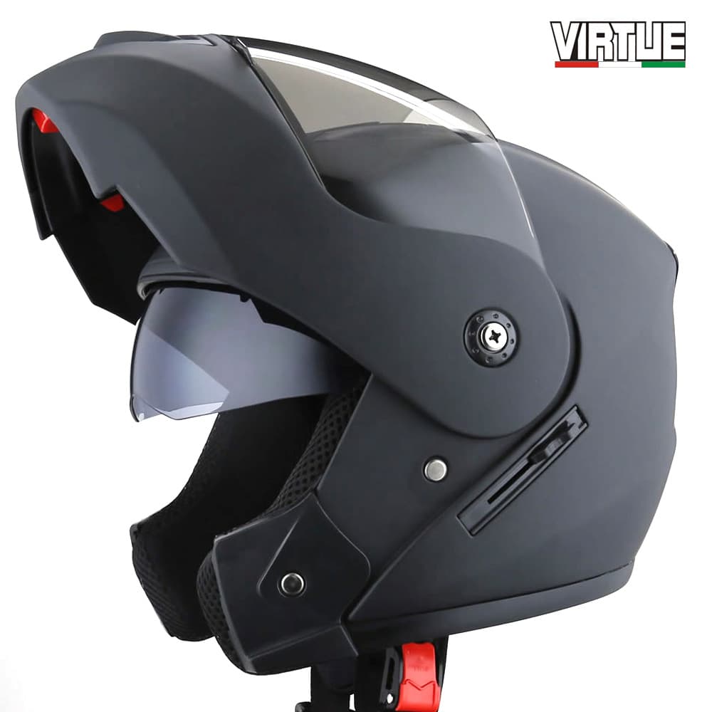 For electric vehicle helmet male cool full helmet four seasons helmet motorcycle cross-country double mirror uncovered helmet