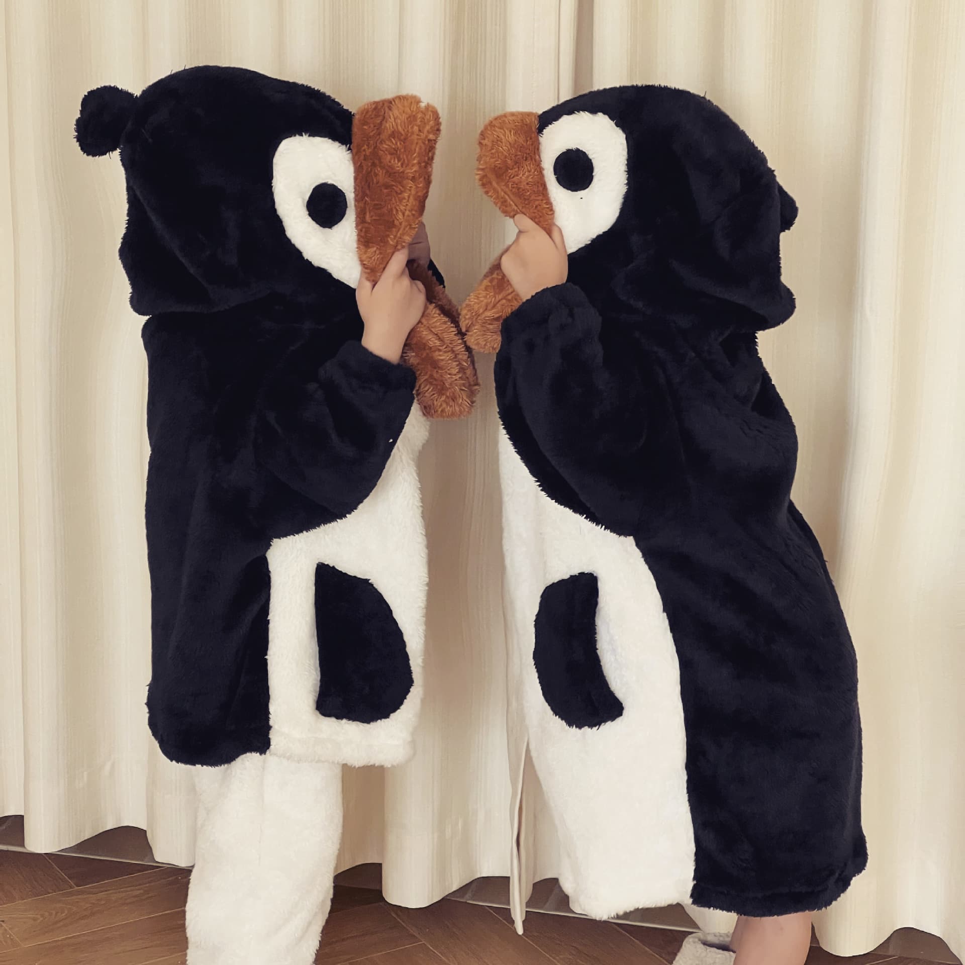 Children's Flannel Pajamas Boys' Fall/Winter Baby Nightgown Kids Girls' Nightdress Coral Velvet Homewear Set