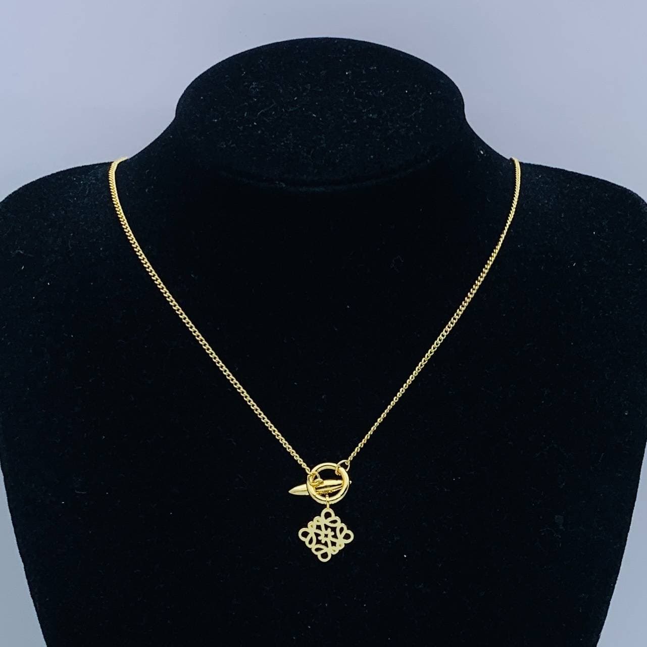 Letter Necklace Female Joker Advanced Sense Simple Luxury Clavicle Chain Niche