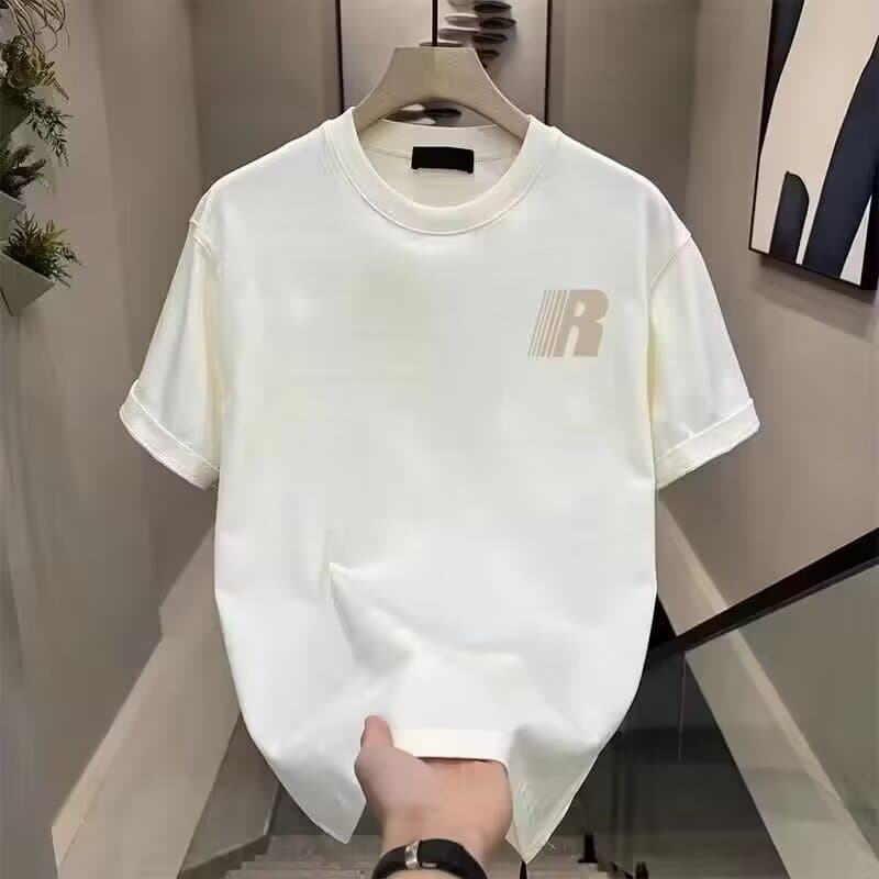 T-shirt d'été à manches courtes pour femme, collection tendance, coupe ample et décontractée, imprimé, manches courtes, noir.