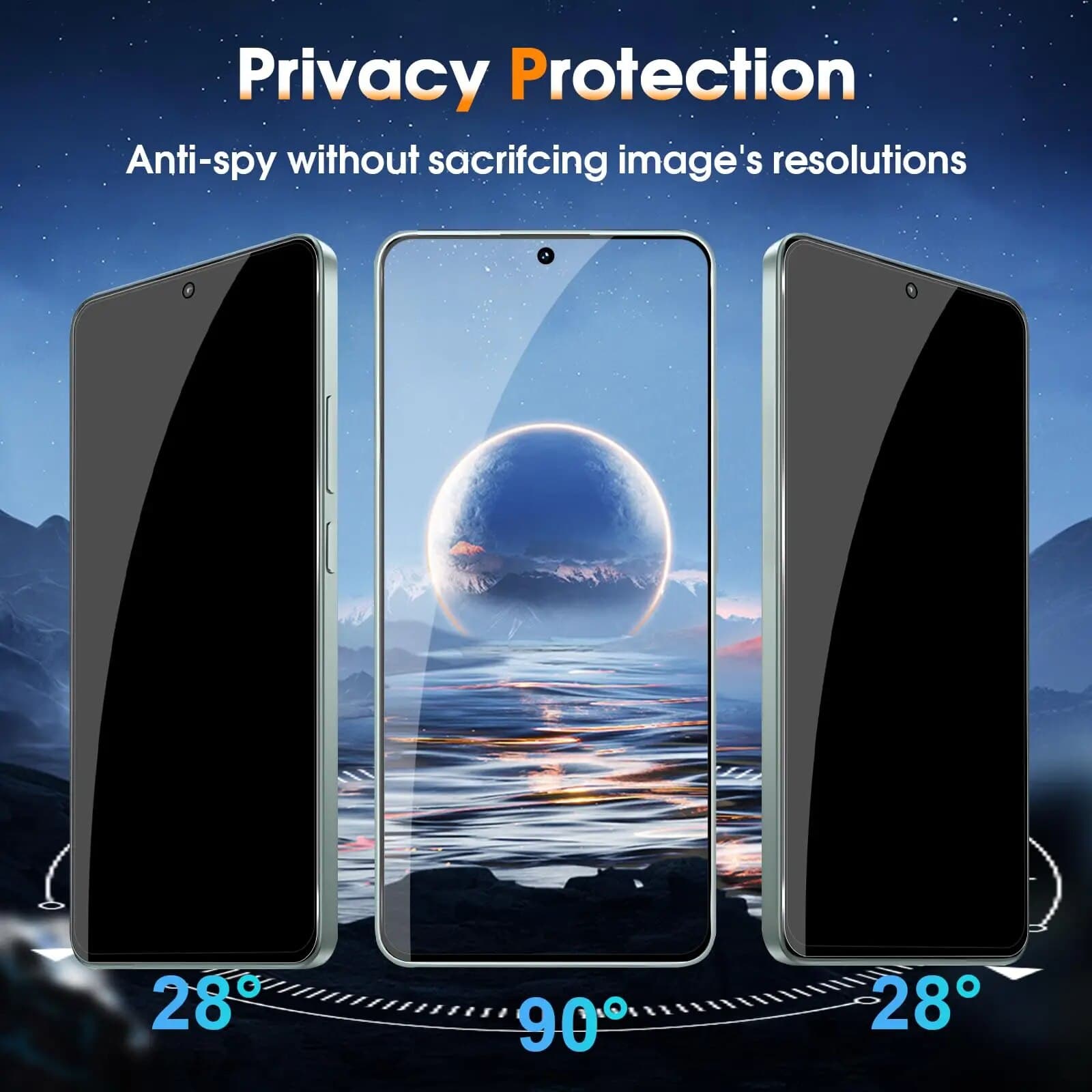 Anti-Spy Tempered Glass For S24 Privacy Screen Protector Samsung S23 FE S22 S21 Note 10 Lite 20 Ultra S10 Plus