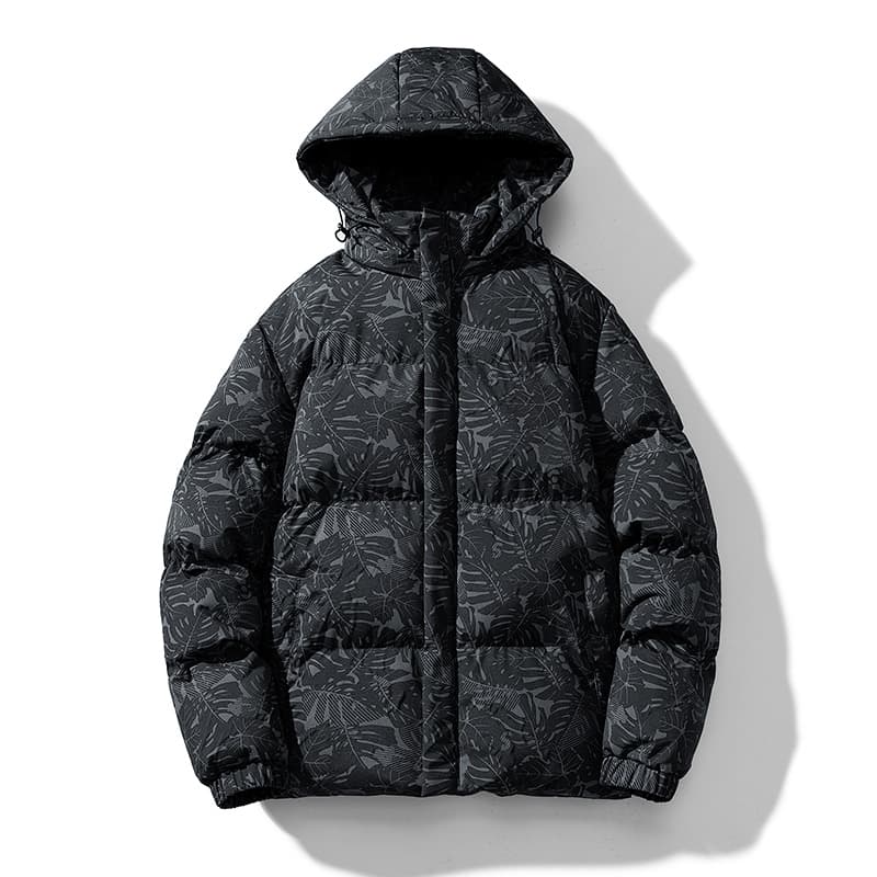 Fashion Jacket Warm Cotton Clothes Trendy Cotton Clothes Patchwork Top Hooded Jacket