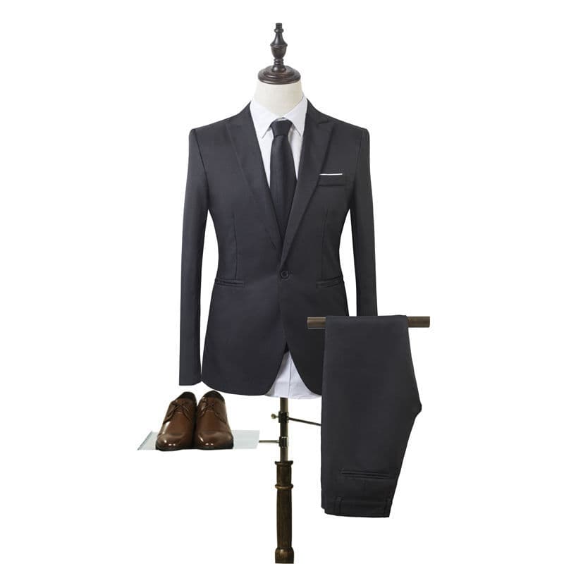 Men's Clothing business suits men's suits casual slim fit young groom