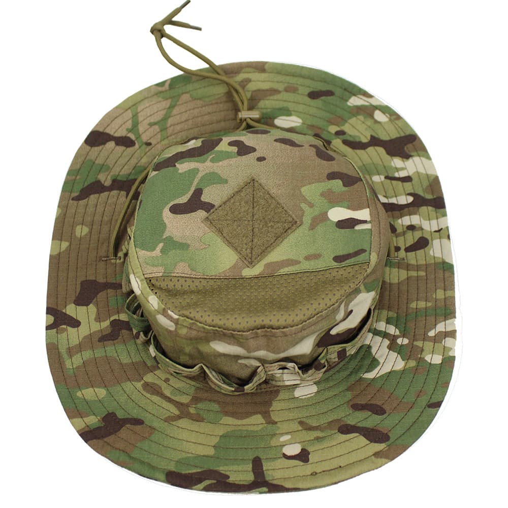 New Camouflage Bennie Hat Tactical Big Brim Round Hat Summer Outdoor Mountaineering Camping Fishing Sunshade Fisherman Hat