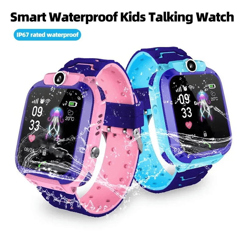 Q12 Kids Smart 2G Call Phone Watch Waterproof Mother Children GPS Monitor Boy Girls SOS Child Sports Digital Watches Tracker