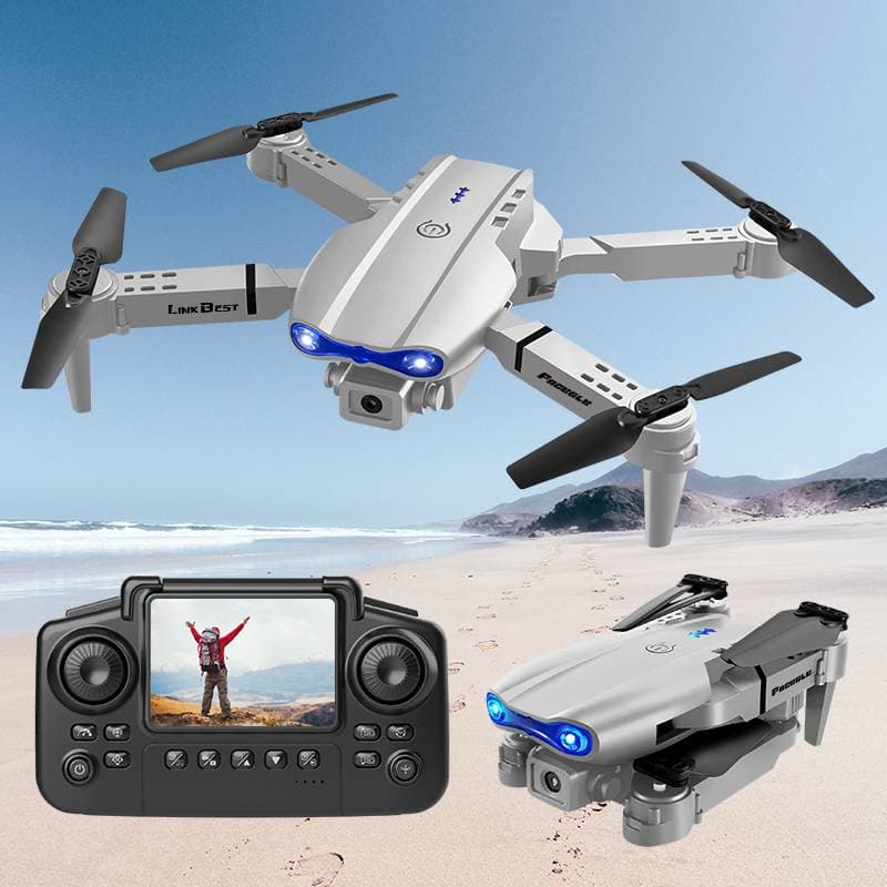E99 Nova Drone For Beginners – One-Key Takeoff/Landing, Headless Mode, Optical Flow Positioning Hover