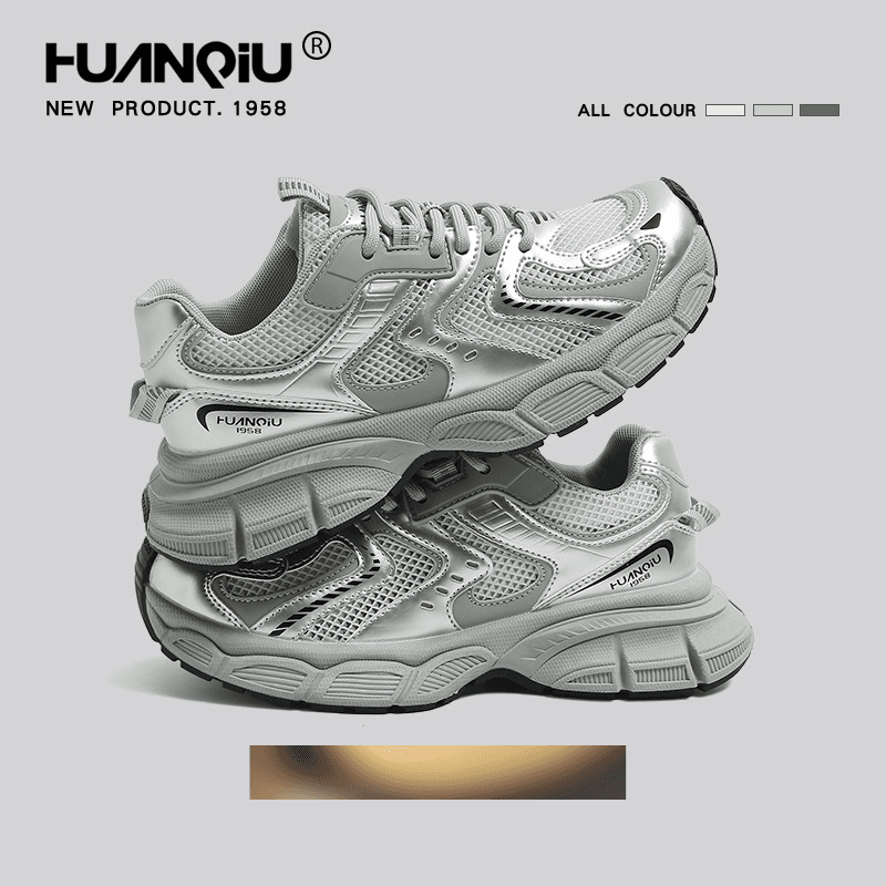 Athletic Shoes New Running Lightweight Versatile Casual Women's Shoes Spring Retro Dad Shoes Women