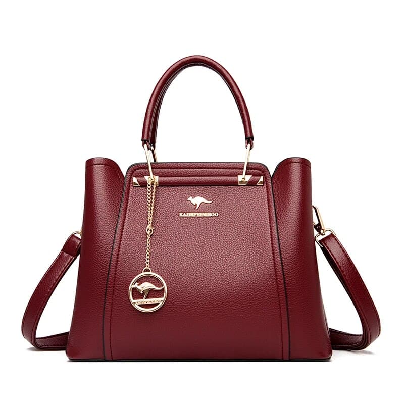 Femmes sacs à main en cuir souple Designer de luxe 3 couches épaule sacs à bandoulière dames grande capacité Shopping marque Messenger fourre-to