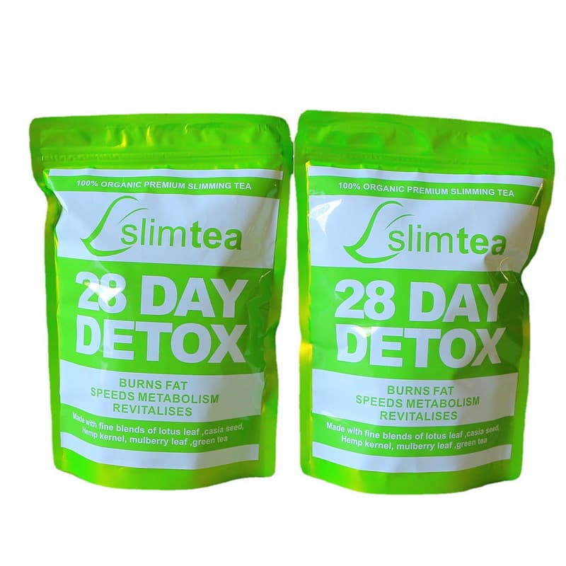 The ORIGINAL Fit Tea 28 Day Detox Tea - Detox Cleanse Tea For Women And Men - Clinically Tested Slim Tea Detox Drink