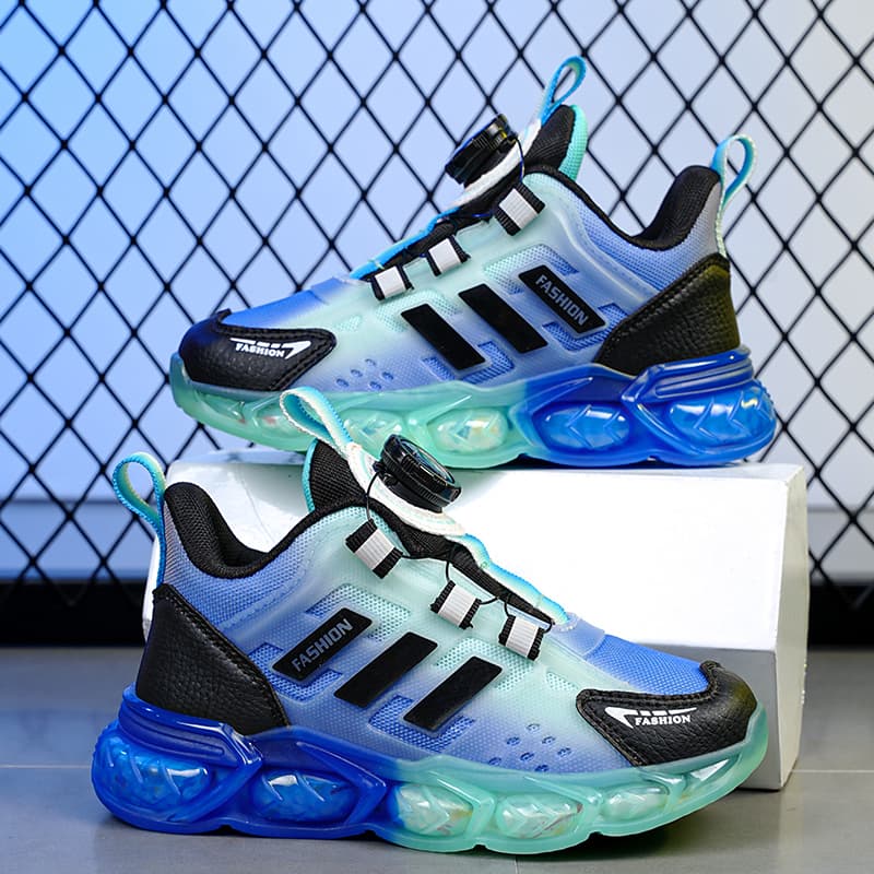 Autumn New Comfortable Mesh Convenient Rotating Buckle Casual Sports Shoes