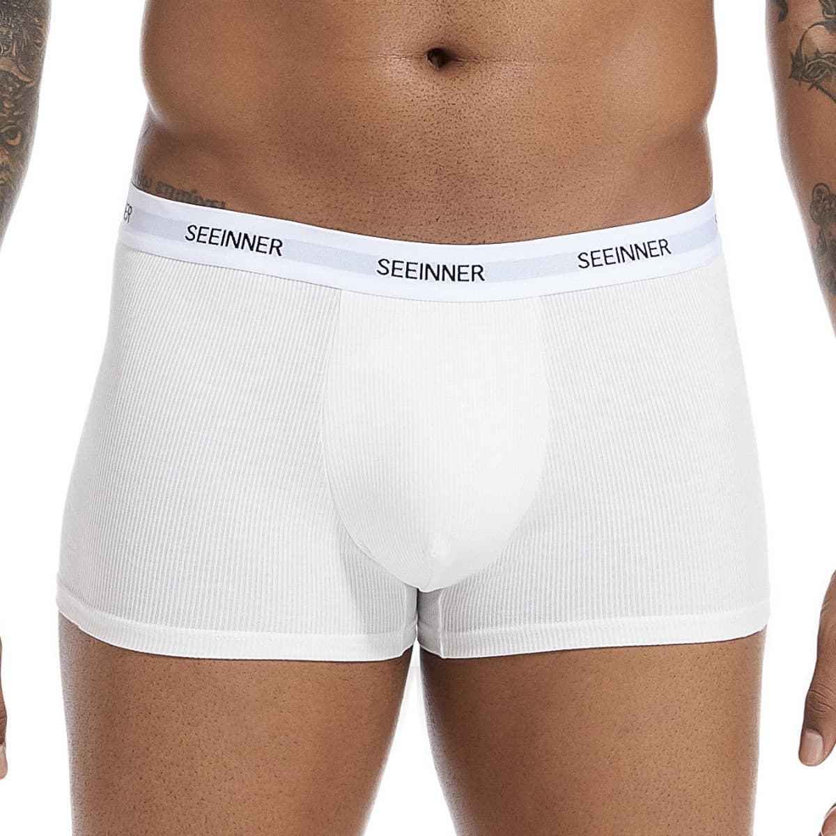 Men's Underwear Boxer Briefs Comfortable Cotton Boxer Shorts Breathable Thin Large Size