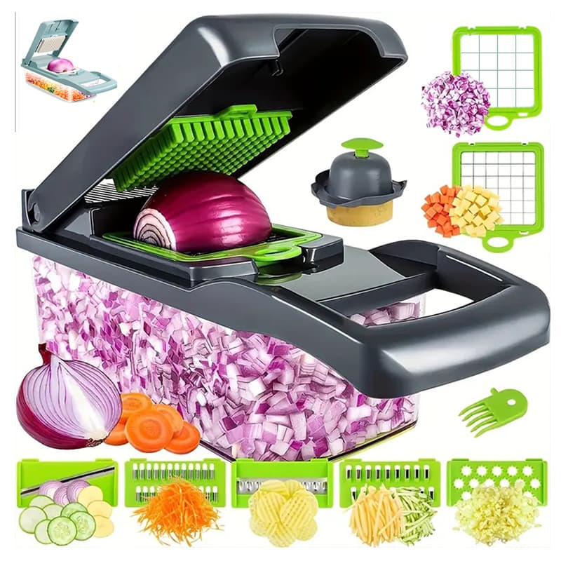 Multi Functional Kitchen Vegetable Cutting Tool Potato Cucumber Slicer Shredder Household Slicer