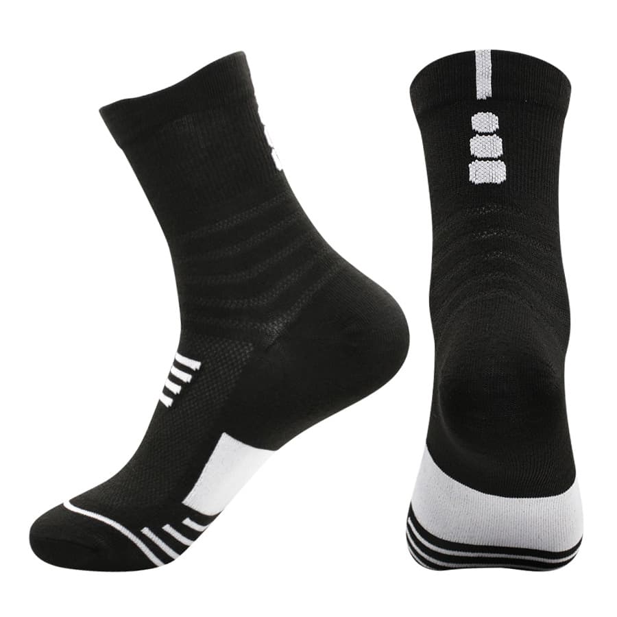 Unisex Sports socks Elite socks Basketball socks men's and women's mid-tube running socks Badminton socks