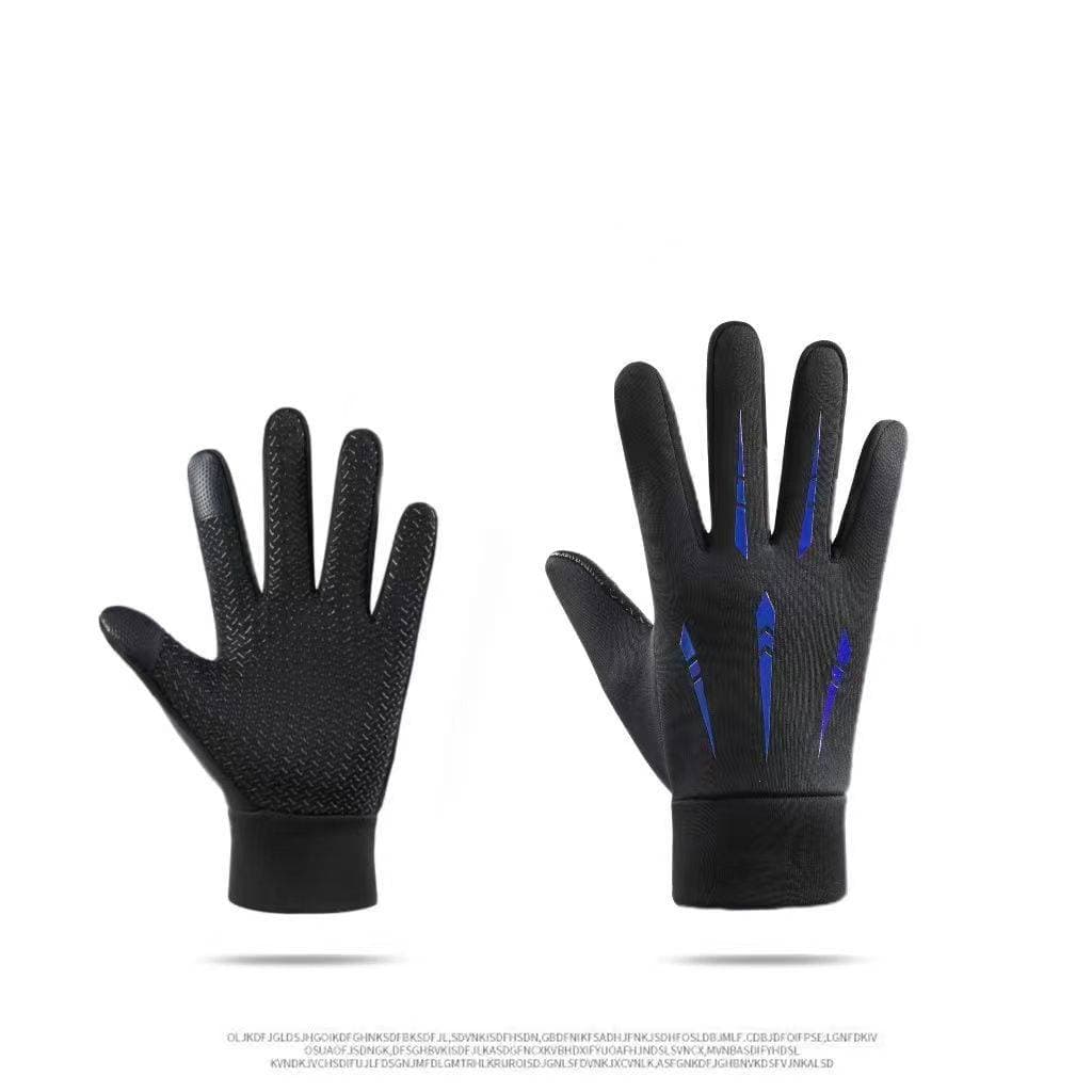 Men's Winter Motorcycle Gloves – Windproof Waterproof Riding Gloves (Touchscreen & Thermal Lined)