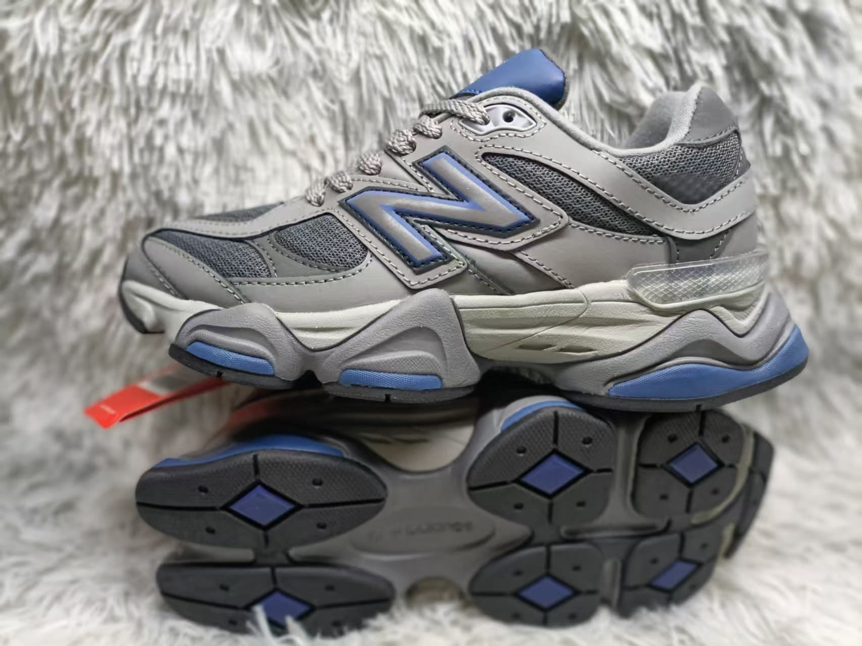 Baskets unisexes NewBalance NB9060 pour couples, style rétro décontracté, pour la course lente, style « papa ».