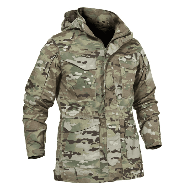 Men's Clothing Pave Eagle Archon Men's M65 Tactical Windbreaker Outdoor Camouflage Jacket Military Fan Jacket PLY 16