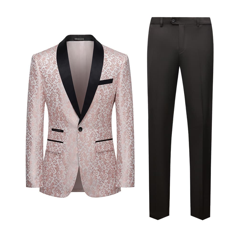 men's suit Korean version slim fit suit two-piece suit men's suit