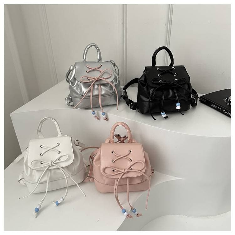 Women’s Bags bow leisure bag all match backpack for going out backpack