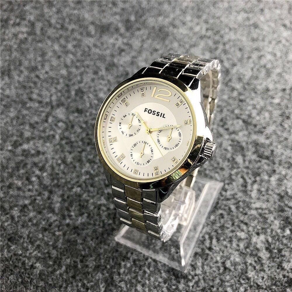 Stylish, versatile personality dial, strong stainless steel strap casual, temperament, luxury men's quartz watch