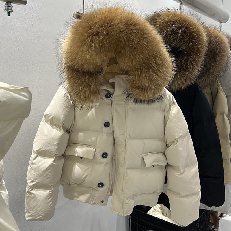 Off Season Clearance Children's Stylish Down Cotton Jackets For Middle And Large Children With Hoods
