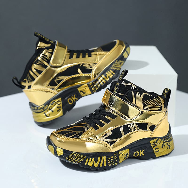 Kids Shoes children's shoes boys' shoes spring new mesh breathable children's sports shoes soft sole medium and large children's casual running shoes