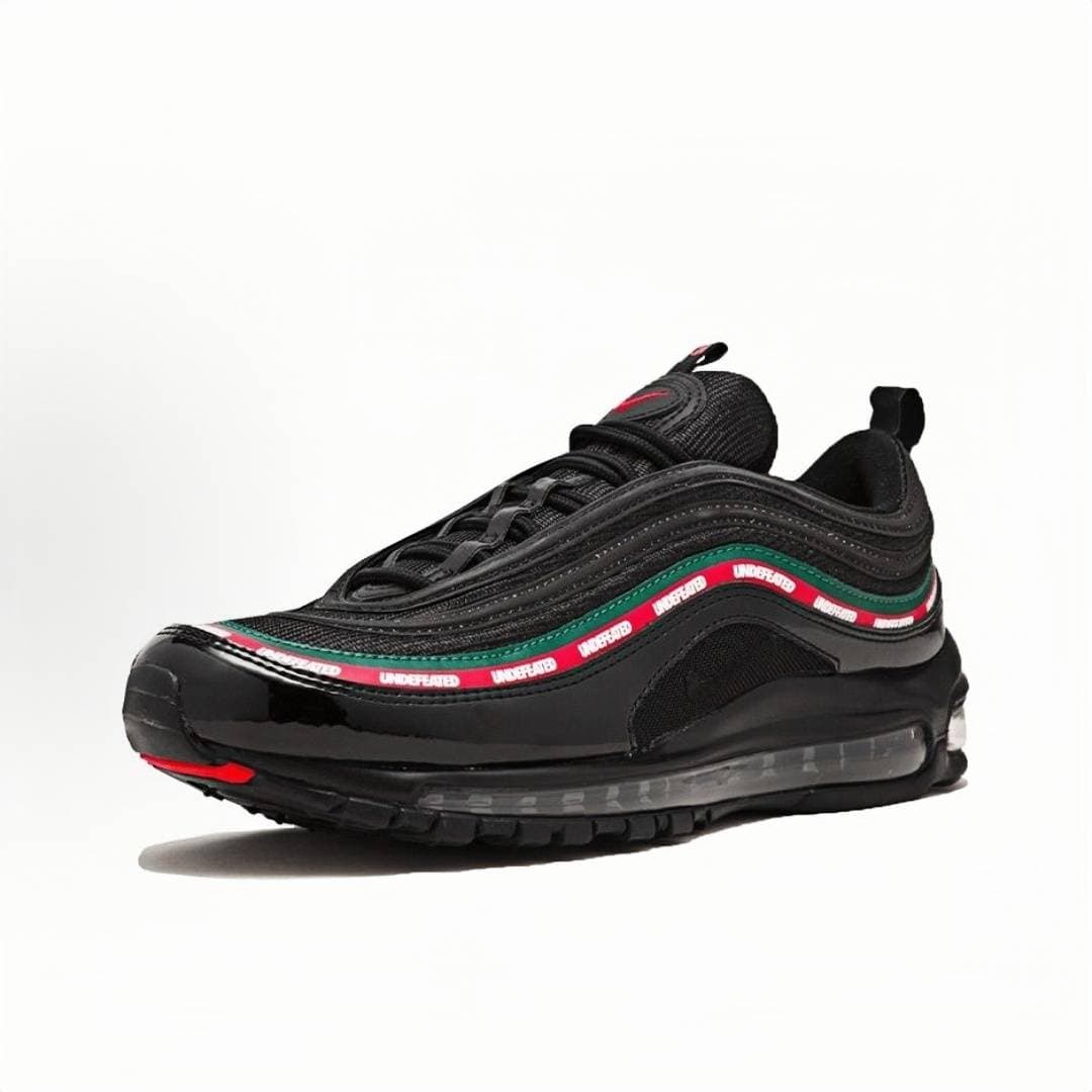 Chaussures Nike Air Max 97 pour homme et femme, triple noir et blanc, Sean Wotherspoon T, baskets d'extérieur, pointures 36-45