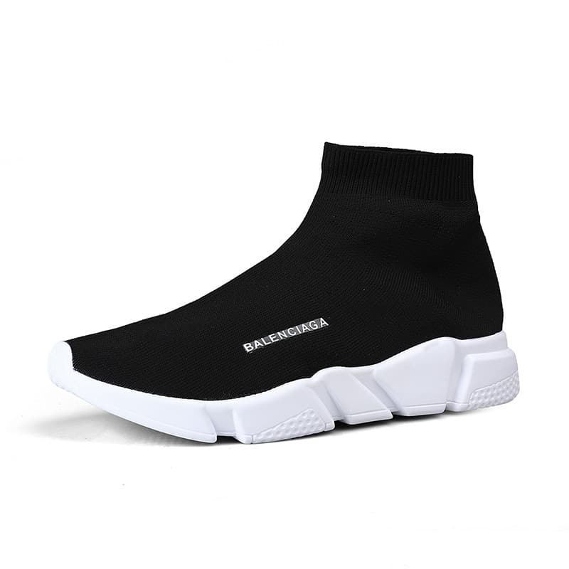Chaussures décontractées pour hommes, chaussettes montantes, chaussures de sport tendance pour femmes