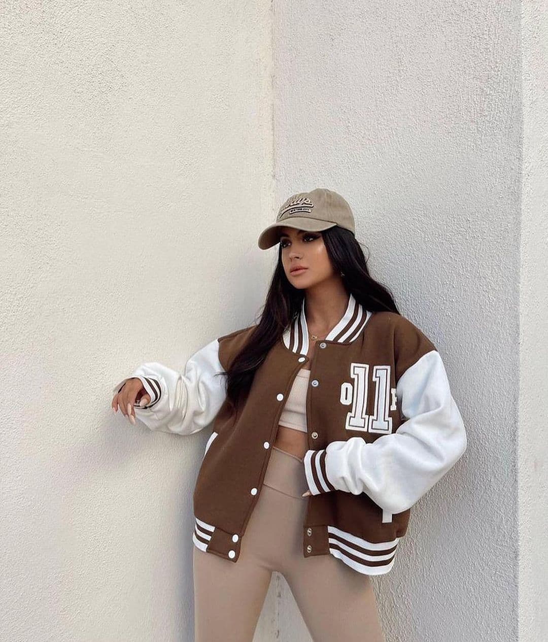 Clothing casual fashion printed sweatshirt thickened versatile top long-sleeved baseball uniform