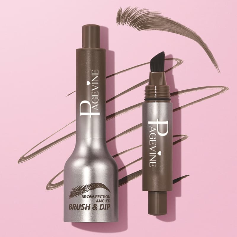 Beauty & Health PAGE VINE Popular Eyebrow Cream Large Brush Head Eyebrow Hairline Does Not Smudge Press Wild Eyebrow Pencil