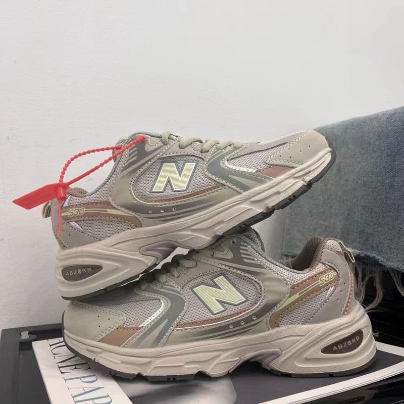 Retro Dad Shoes Ins Super Hot Chaussures en maille en forme de N 530