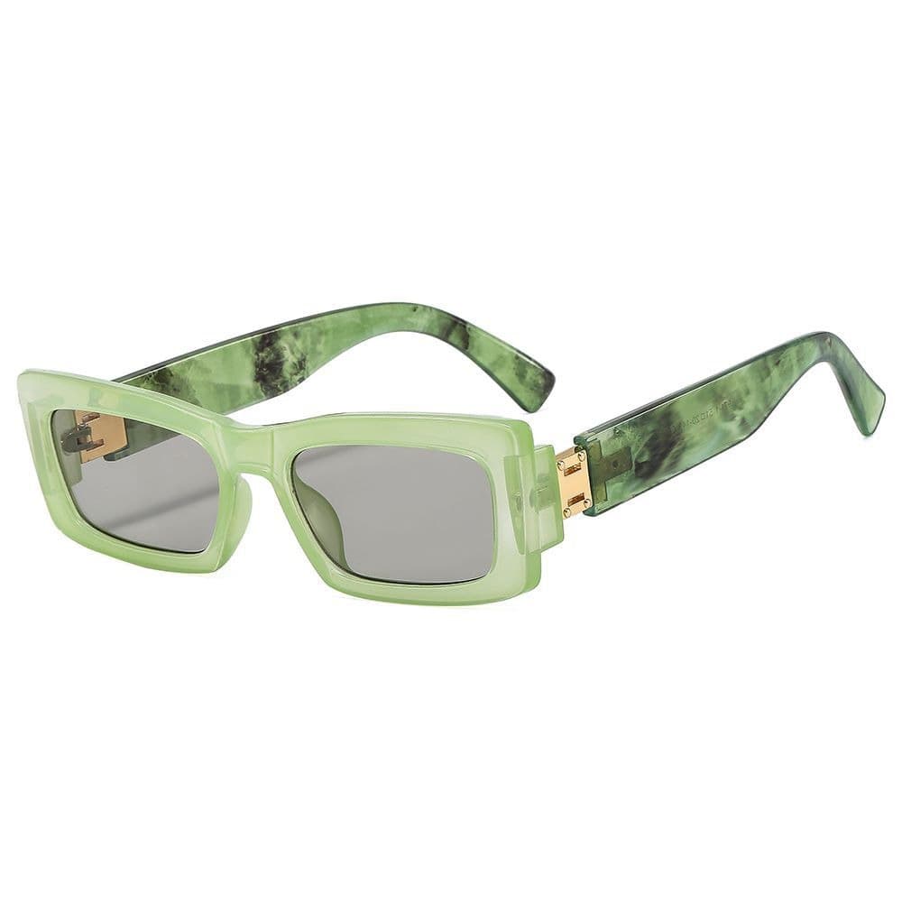 Foreign Trade Sunglasses Square Narrow Frame Light Luxury Sunglasses For Women Candy Color Ins Sun Protection Sunglasses