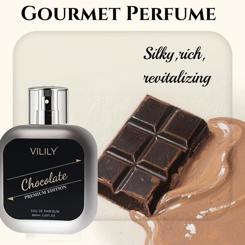French Vanilla Cocoa Unisex Perfume Fresh Natural Lasting Rich Eau De Toilette Coffee Chocolate Food Temptation Fragrance 60ml
