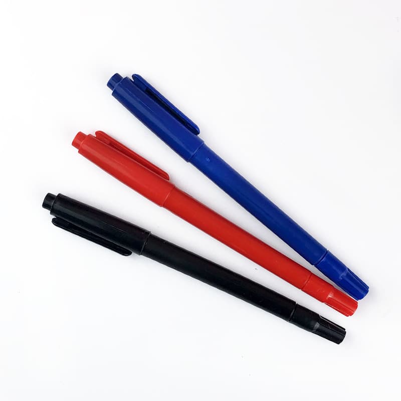 Print Small Double-Headed Marker Pen Advertising Pen Tracing Line Pen Can Be Labeled Oily Marker Pen