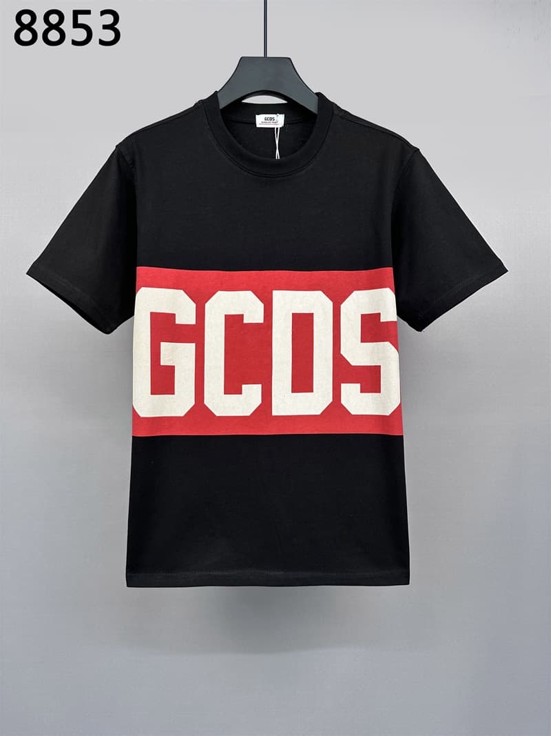 T-shirt ample à manches courtes et col rond pour homme, version légèrement large, imprimé lettres G, C, D, S, 2025