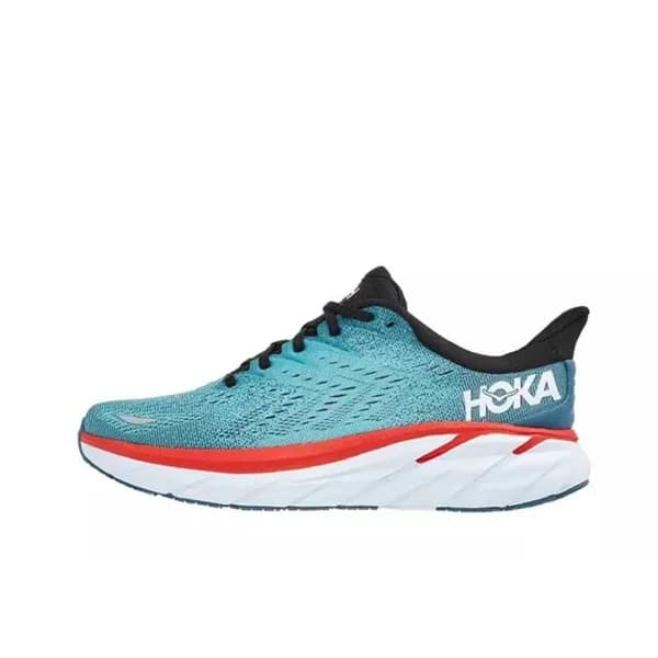 Chaussures de sport Bondi 8 Clifton 9 Runner Carbon X2 Triple Black White Light Blue Designer de sports de plein air