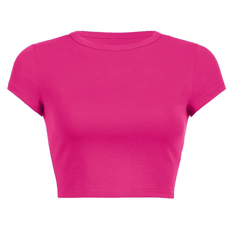 Women's Clothing Summer Solid Color Short Style Acceptable With Pictures