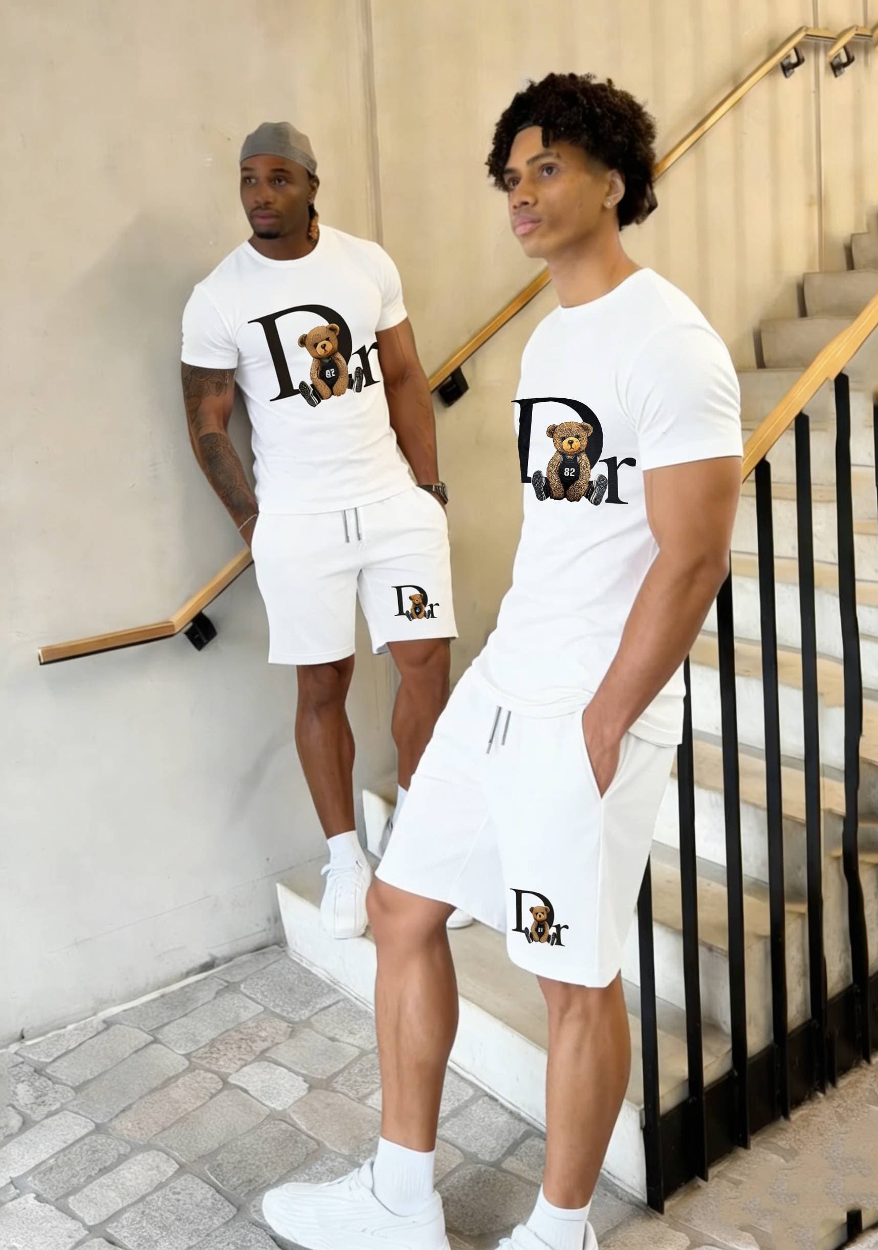 Men's Short Sleeved T Shirt With Logo Printing, Pure Cotton, White Crew Neck, Solid Color, Suitable For Team Activities, Printed With Text Or Images.
