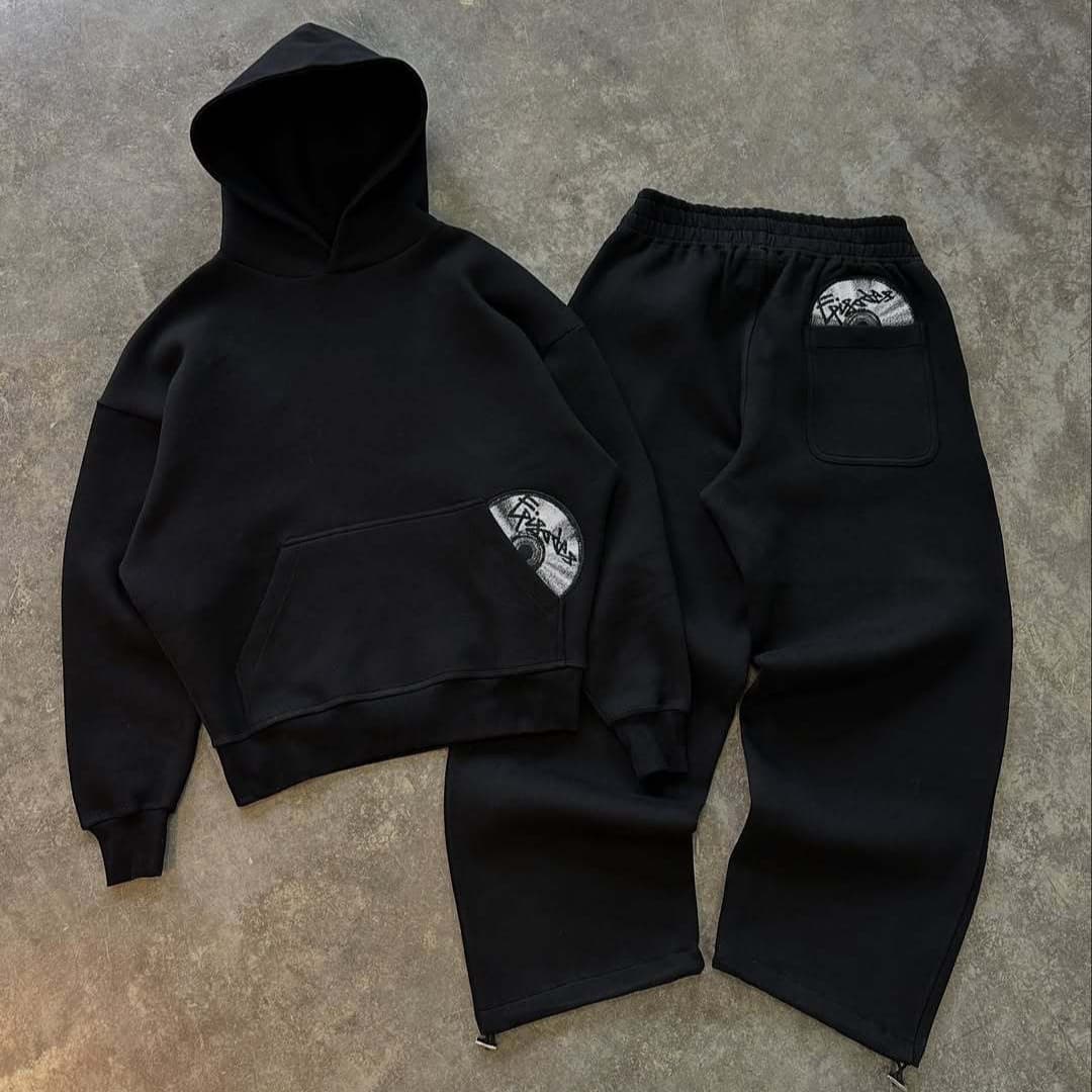 Men's Clothing 2026 New Sweatshirt Fashion Street Style All Match Personality Embroidered Hoodie Men And Women Casual Pullover Sweatshirt Pants