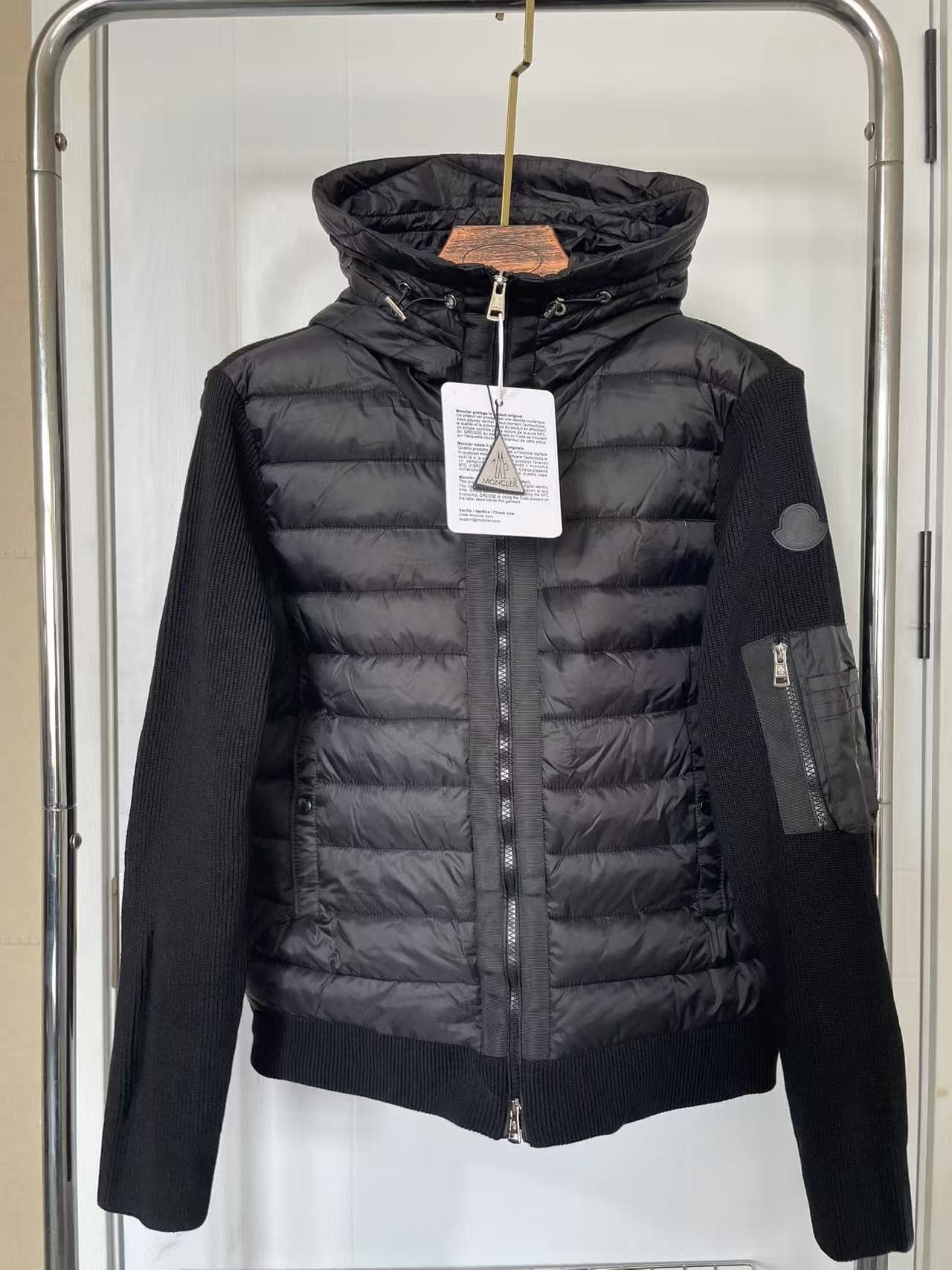 Nouvelle doudoune Moncler pour homme (réplique 1:1) - Manteau d'hiver Parker assorti pour couple - Tendance streetwear F1 Formule 1