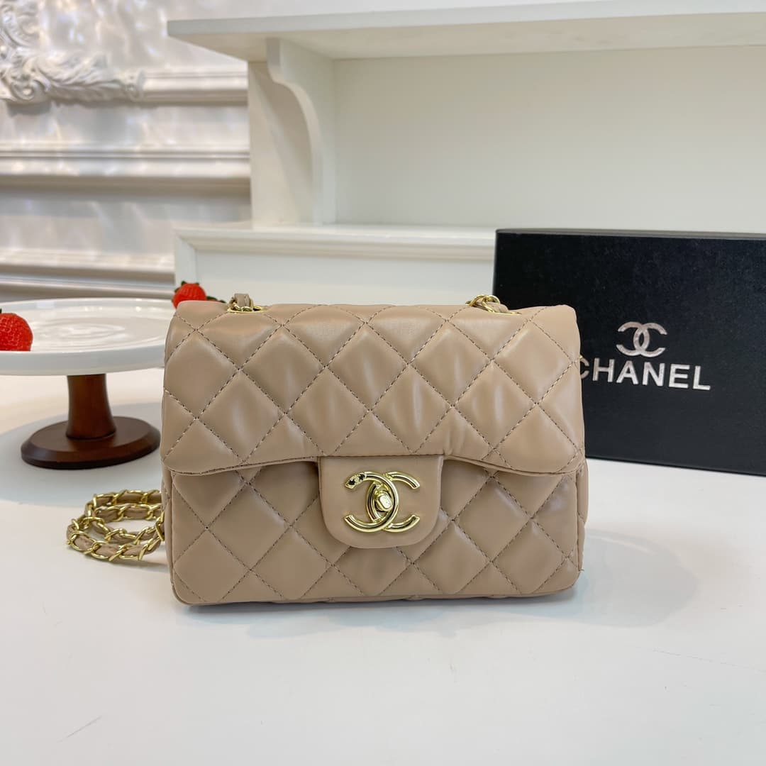 Sac bandoulière matelassé de luxe CHAN-EL pour femme, sac à main tendance haut de gamme avec bandoulière chaîne pour les sorties décontractées