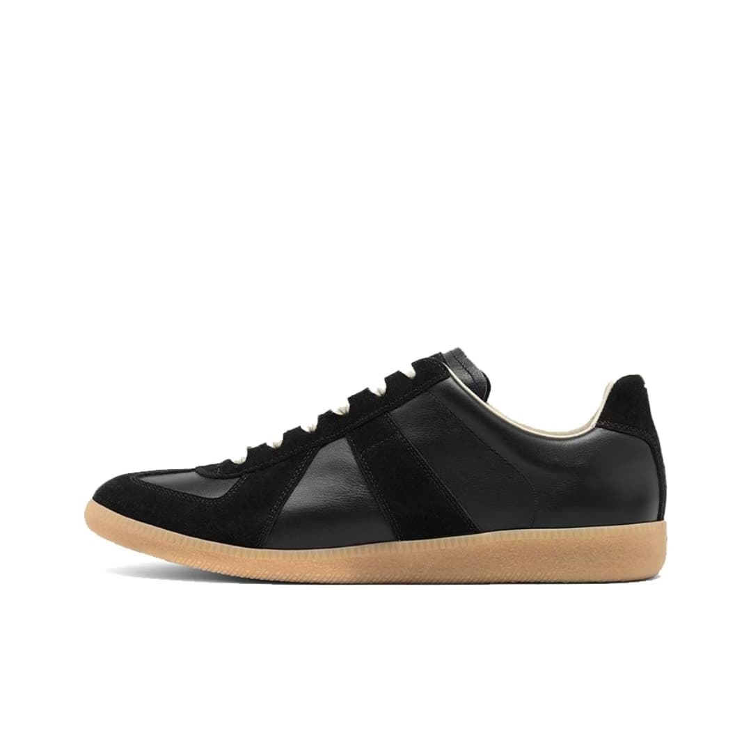 Baskets Maion Margila Replica German Army Trainer, chaussures basses rétro en cuir suédé pour hommes et femmes, style streetwear quotidien