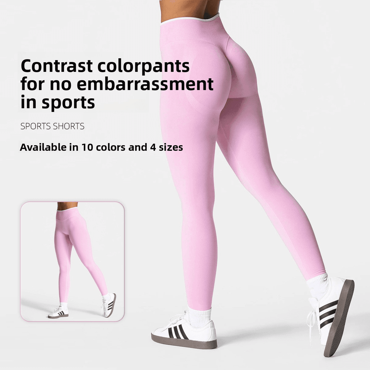 TEVEO Barely There Running Fitness Quick Dry Tight Sports Top High Waist Hip Lift Yoga Pants Women Set